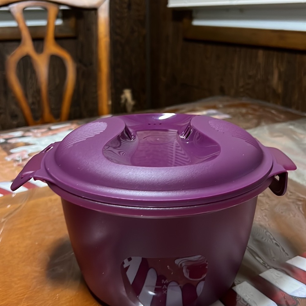 Tupperware purple rice cooker